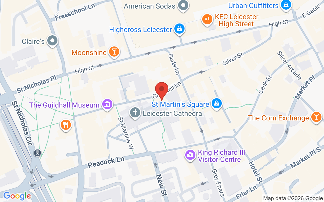 Map showing the location of Indy Hair