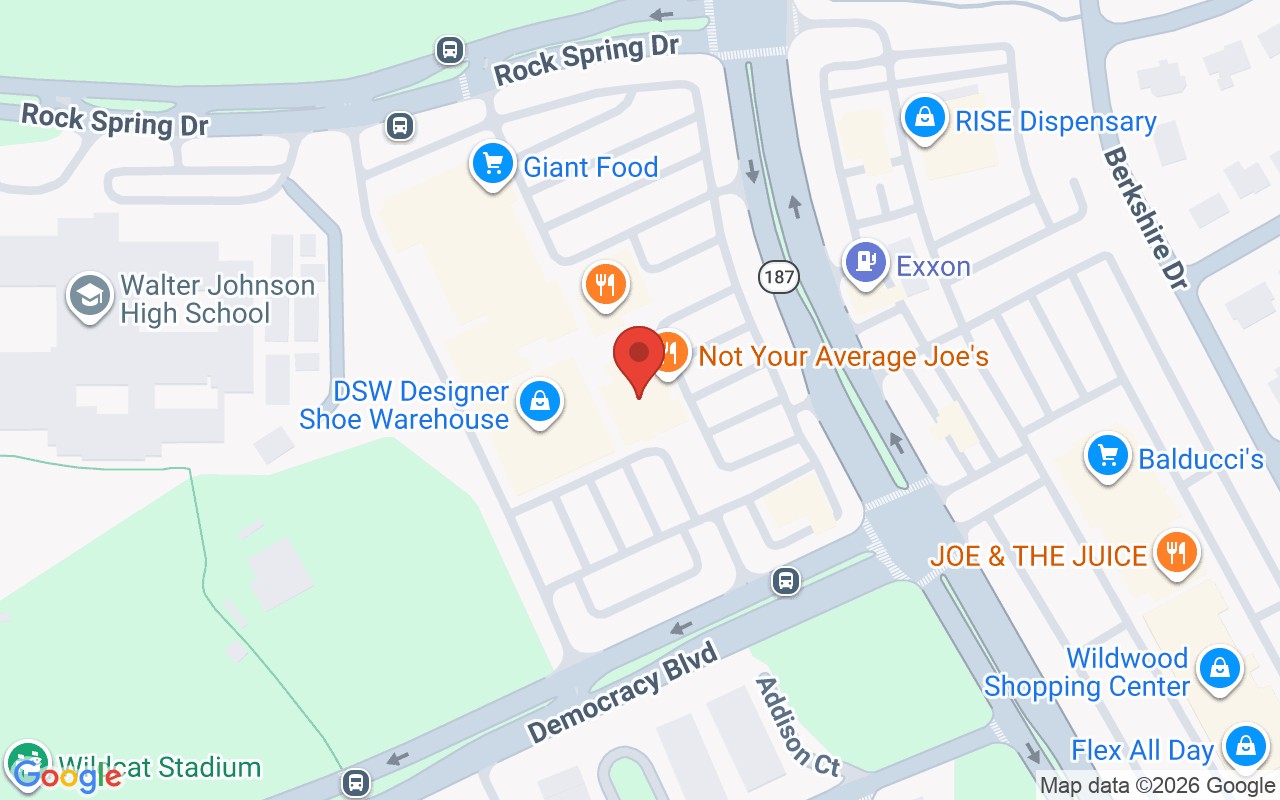 Map showing the location of Ira Ludwick Salon