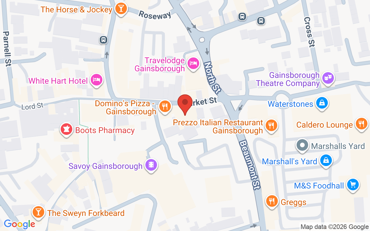 Map showing the location of Isla Bonita Hair Spa