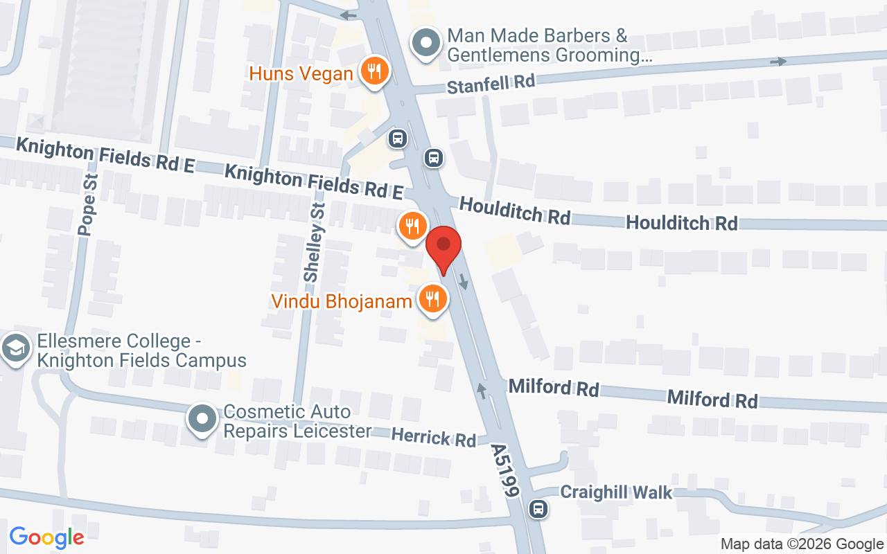 Map showing the location of Jade Lauren