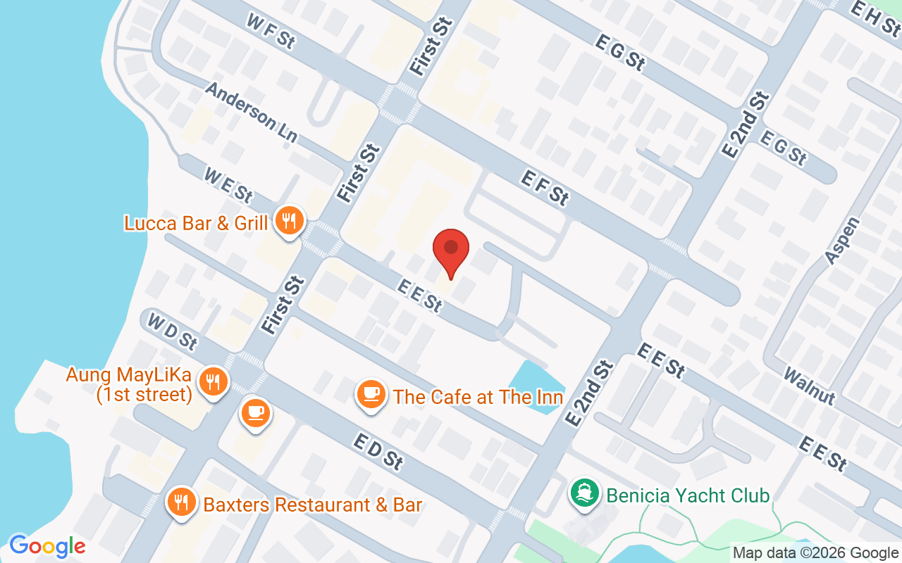 Map showing the location of Jan @ Charlie’s Hair Salon