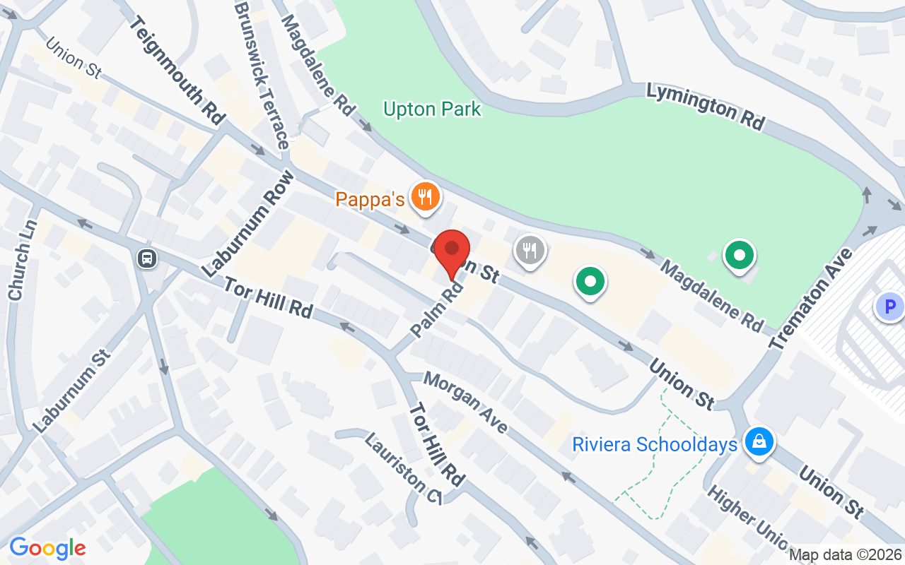 Map showing the location of Kaboodles Hairdressing