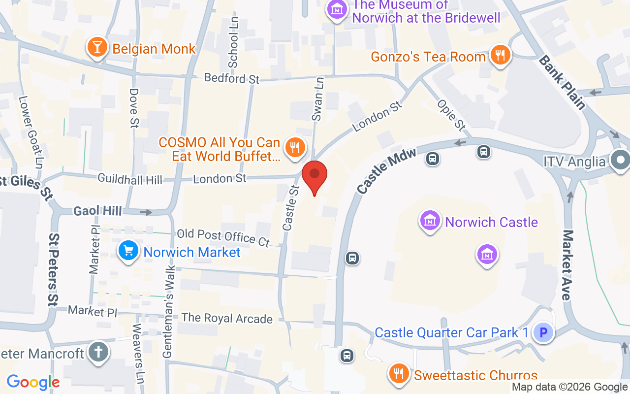 Map showing the location of Kinki Boutique Ltd