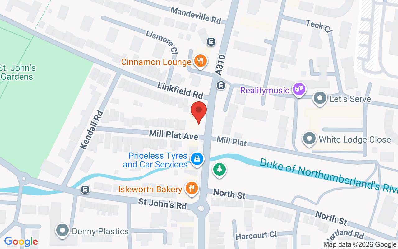 Map showing the location of LA Desire