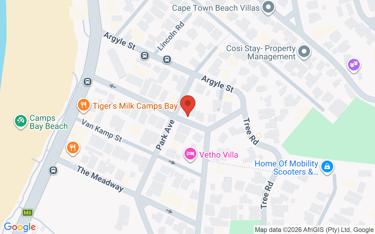 Map showing the location of Langaro Wellness Center and Day Spa