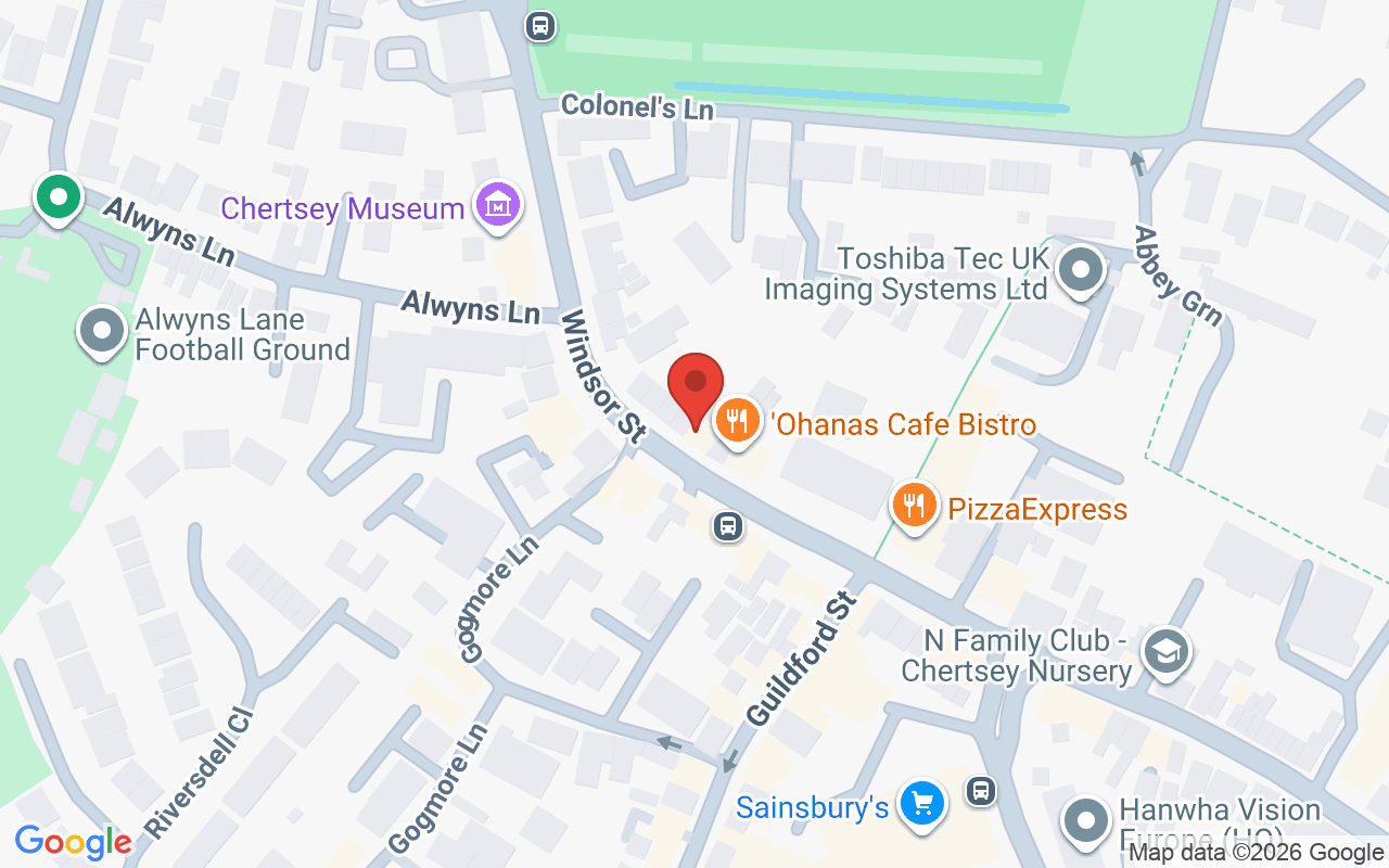 Map showing the location of Leah Durrant Re:treat