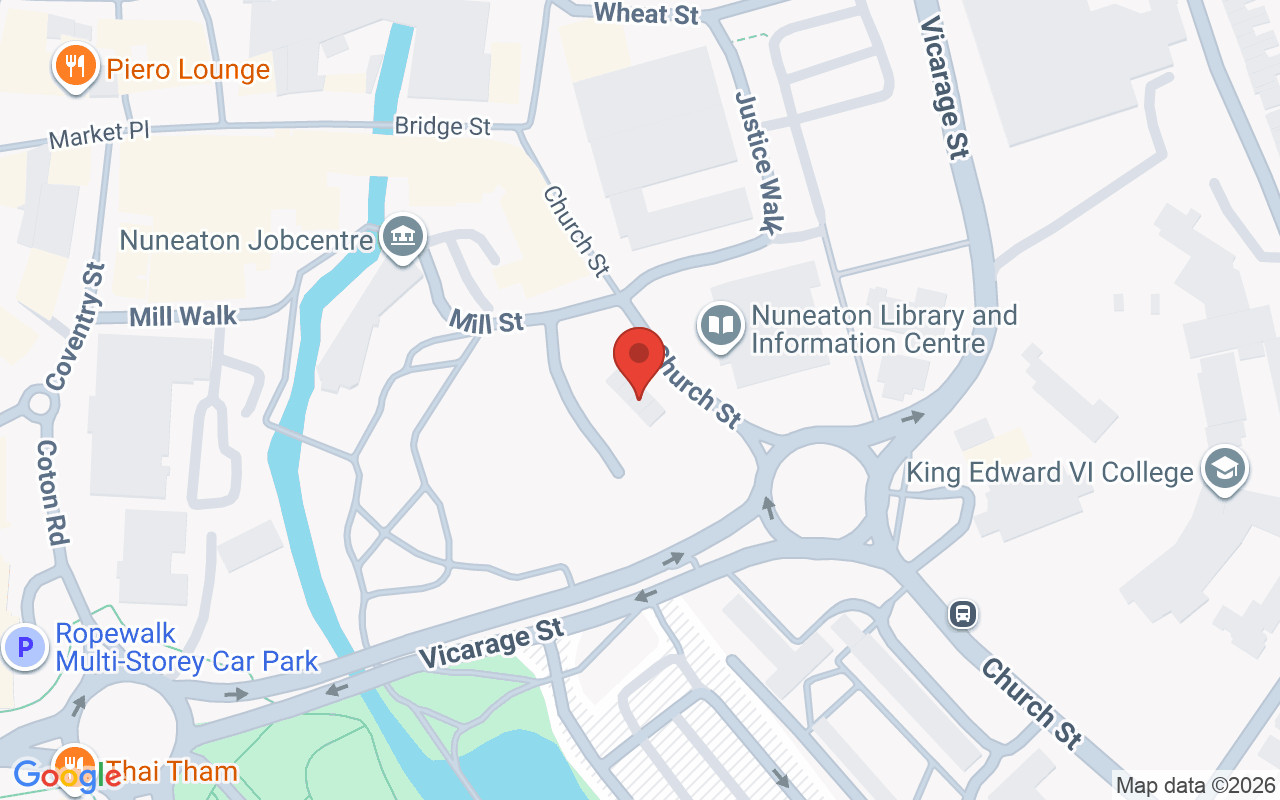 Map showing the location of Legend Hairdressing