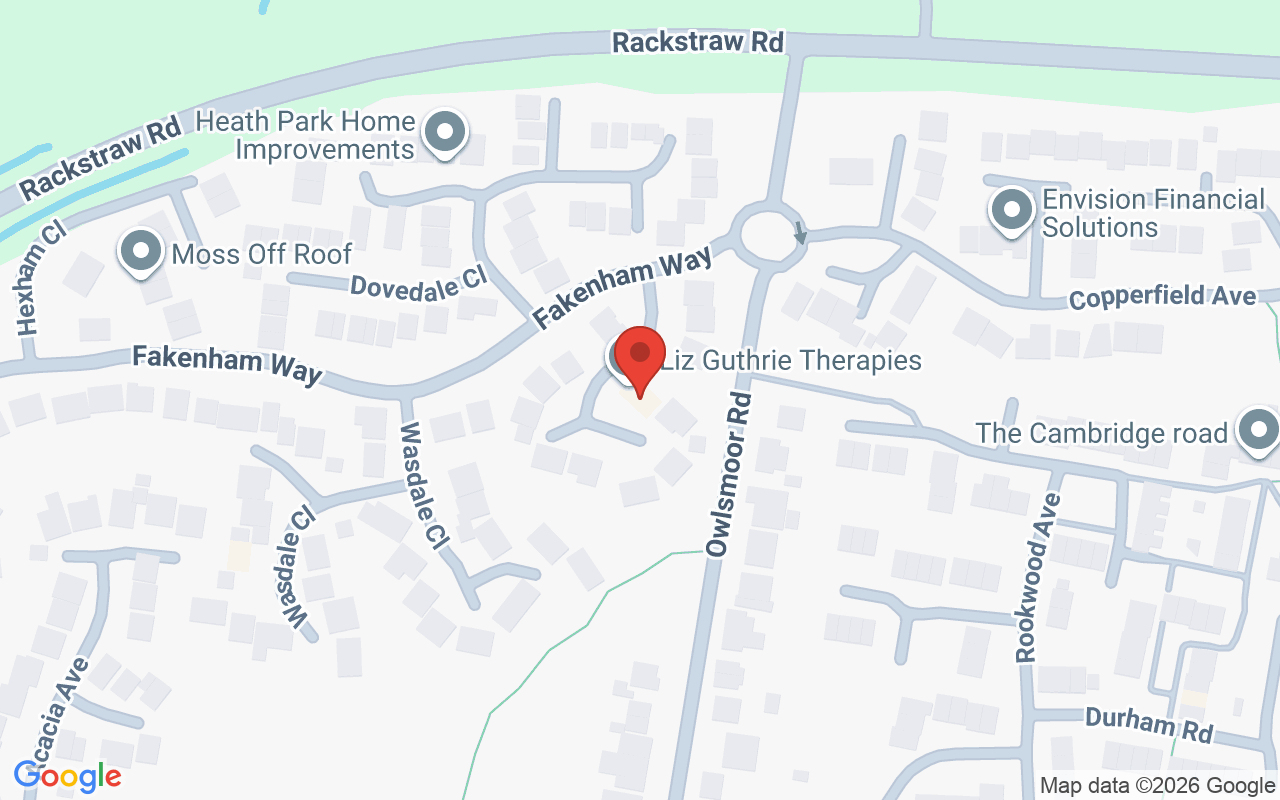 Map showing the location of Liz Guthrie Beauty