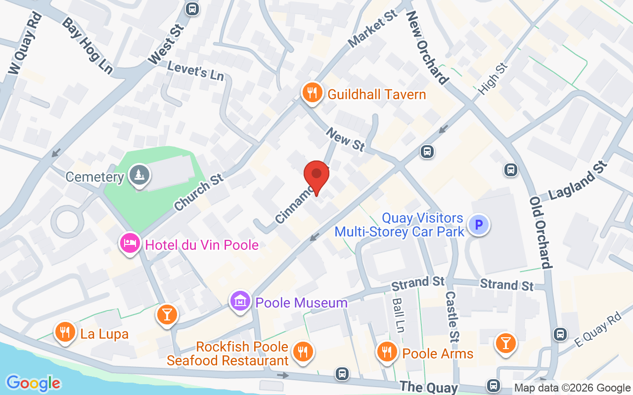 Map showing the location of Maddison Hairdressers