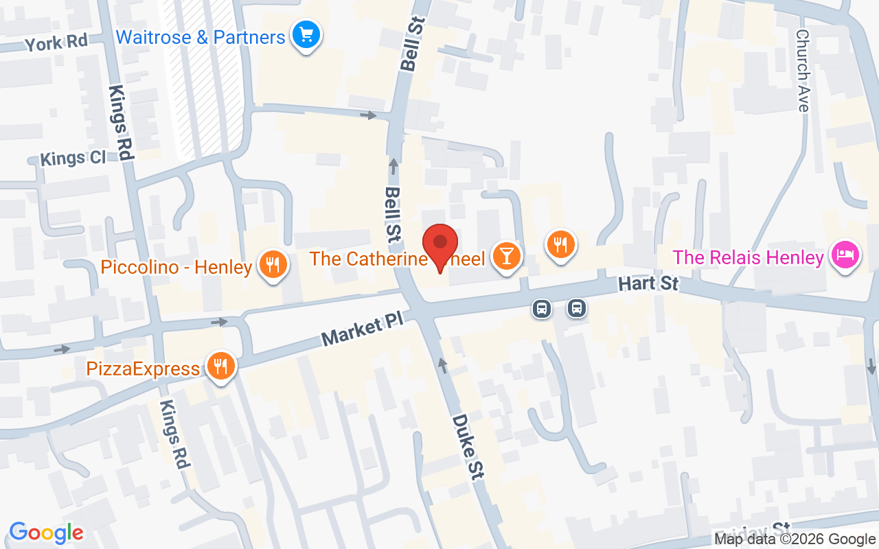 Map showing the location of Marc Antoni – Henley on Thames