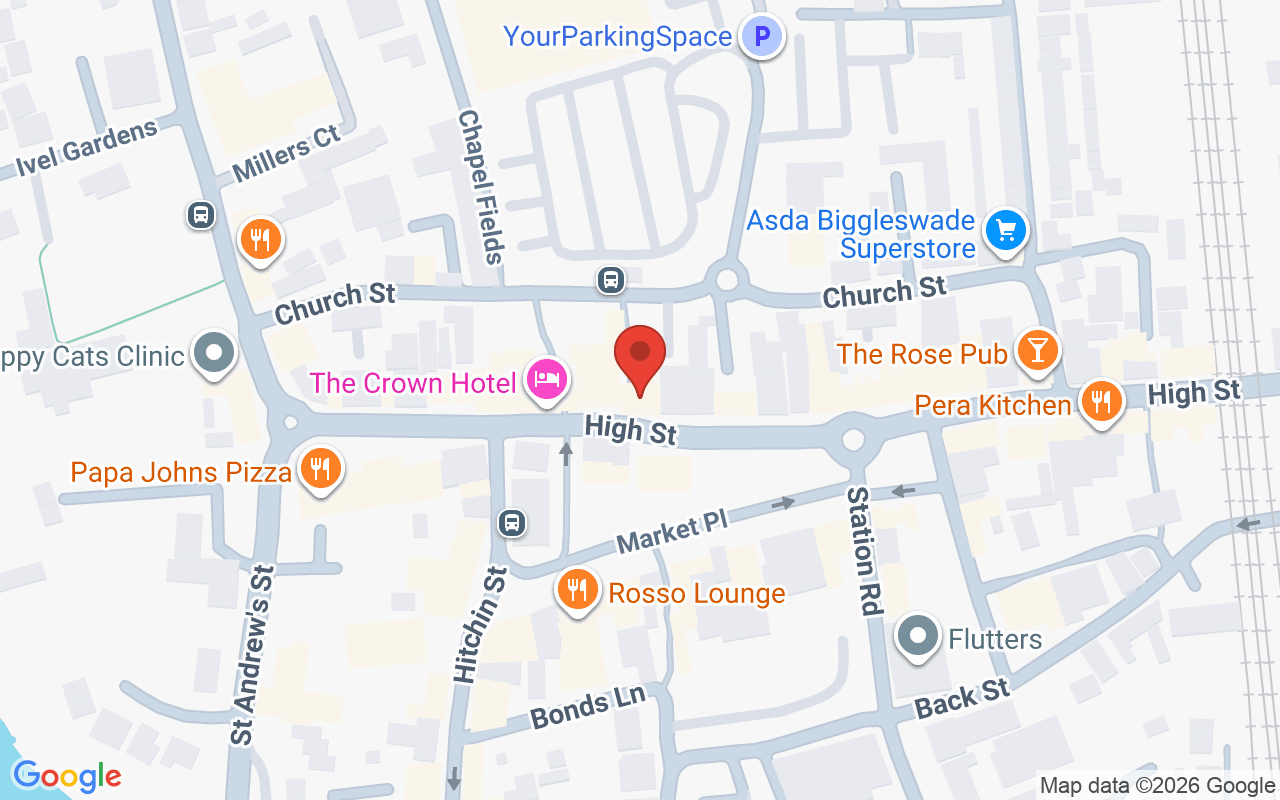 Map showing the location of MATTHEW LUKE PROFESSIONAL