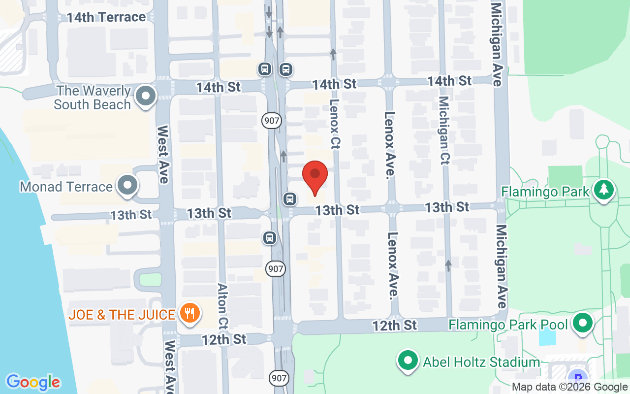 Map showing the location of McAllister Spa
