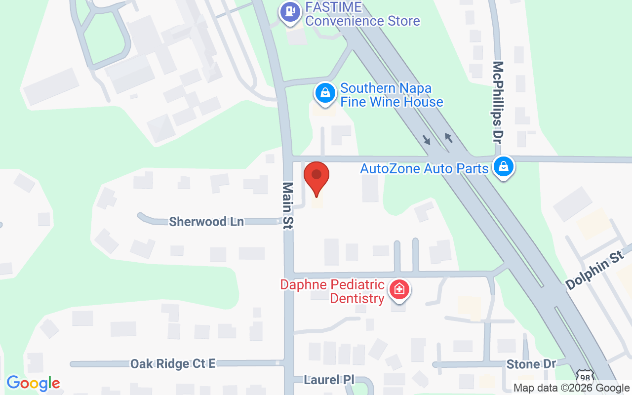 Map showing the location of McClantoc Hair Studio