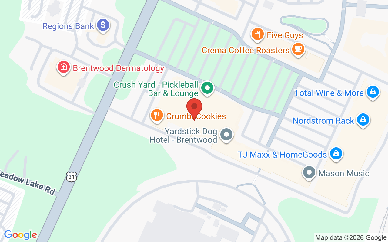 Map showing the location of Merle Norman Salon & Spa