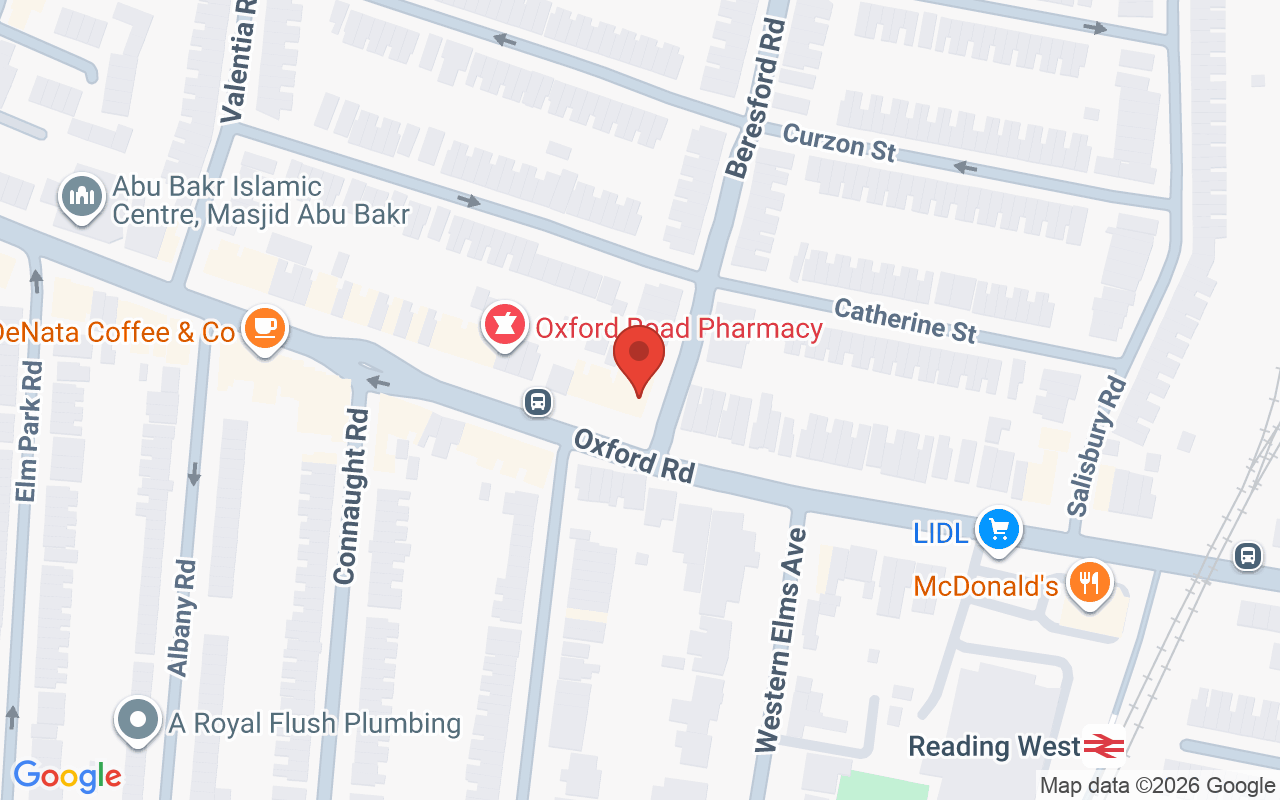 Map showing the location of Milan Beauty Salon
