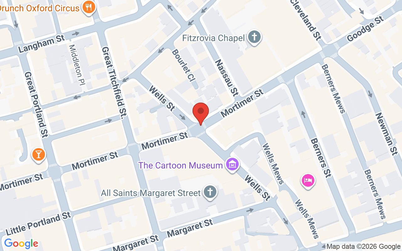 Map showing the location of Muse of London