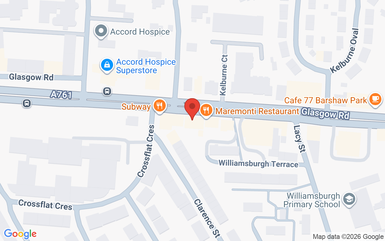 Map showing the location of My Hair Guru