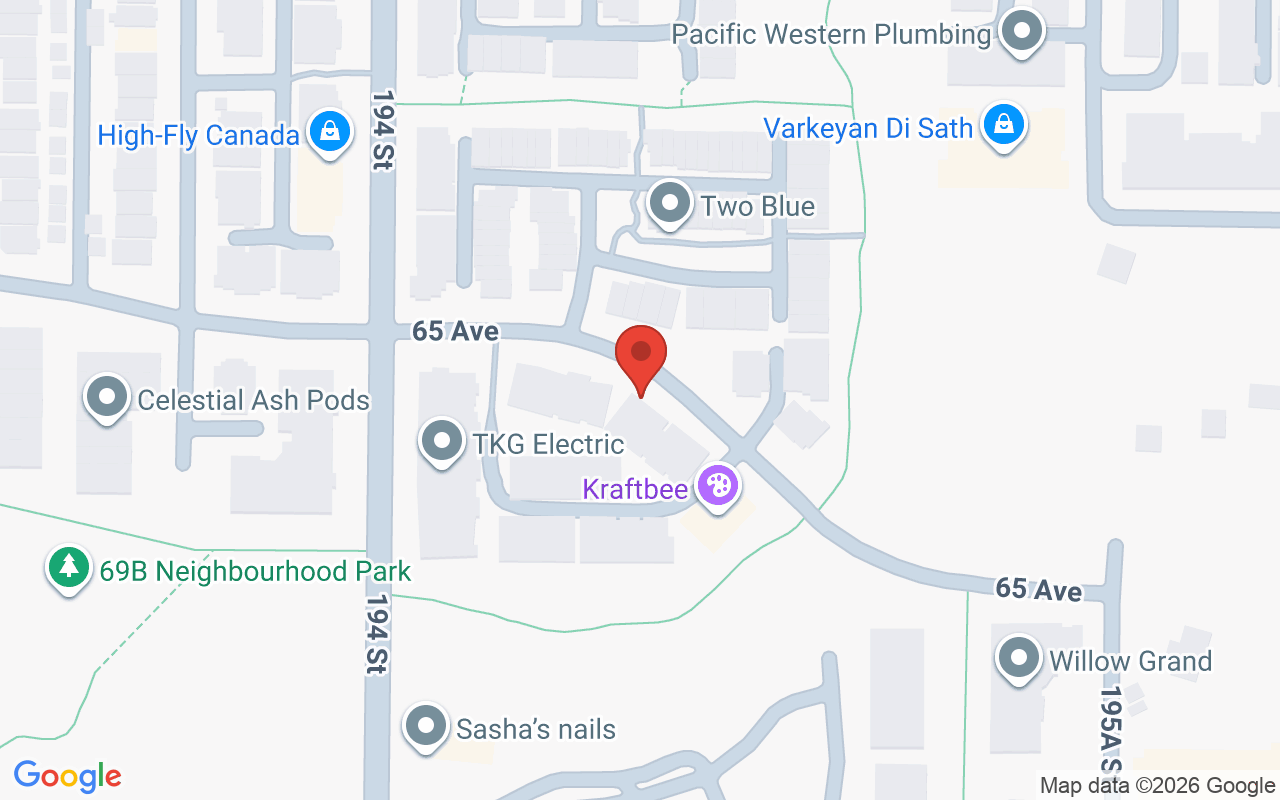 Map showing the location of Naomi Starlight Hair Design