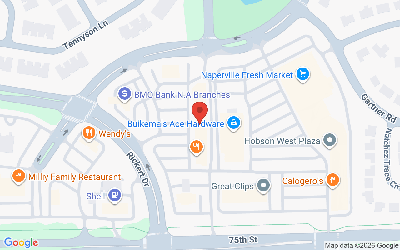 Map showing the location of Neo Bella Salon & Nail Spa