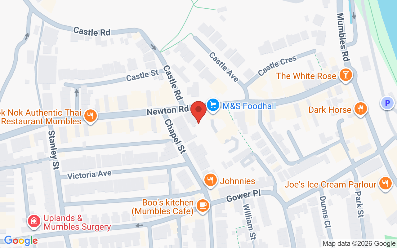 Map showing the location of Newbury Heath & Beauty