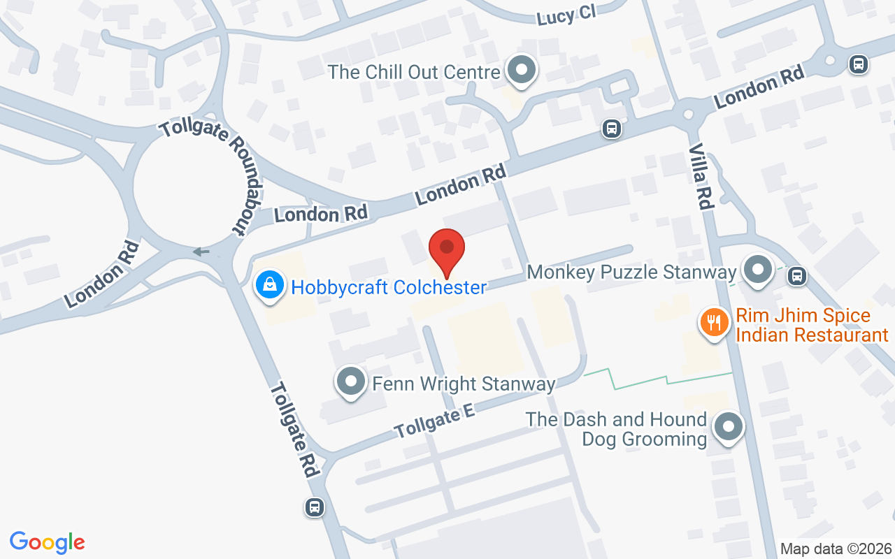 Map showing the location of No. Twenty Four