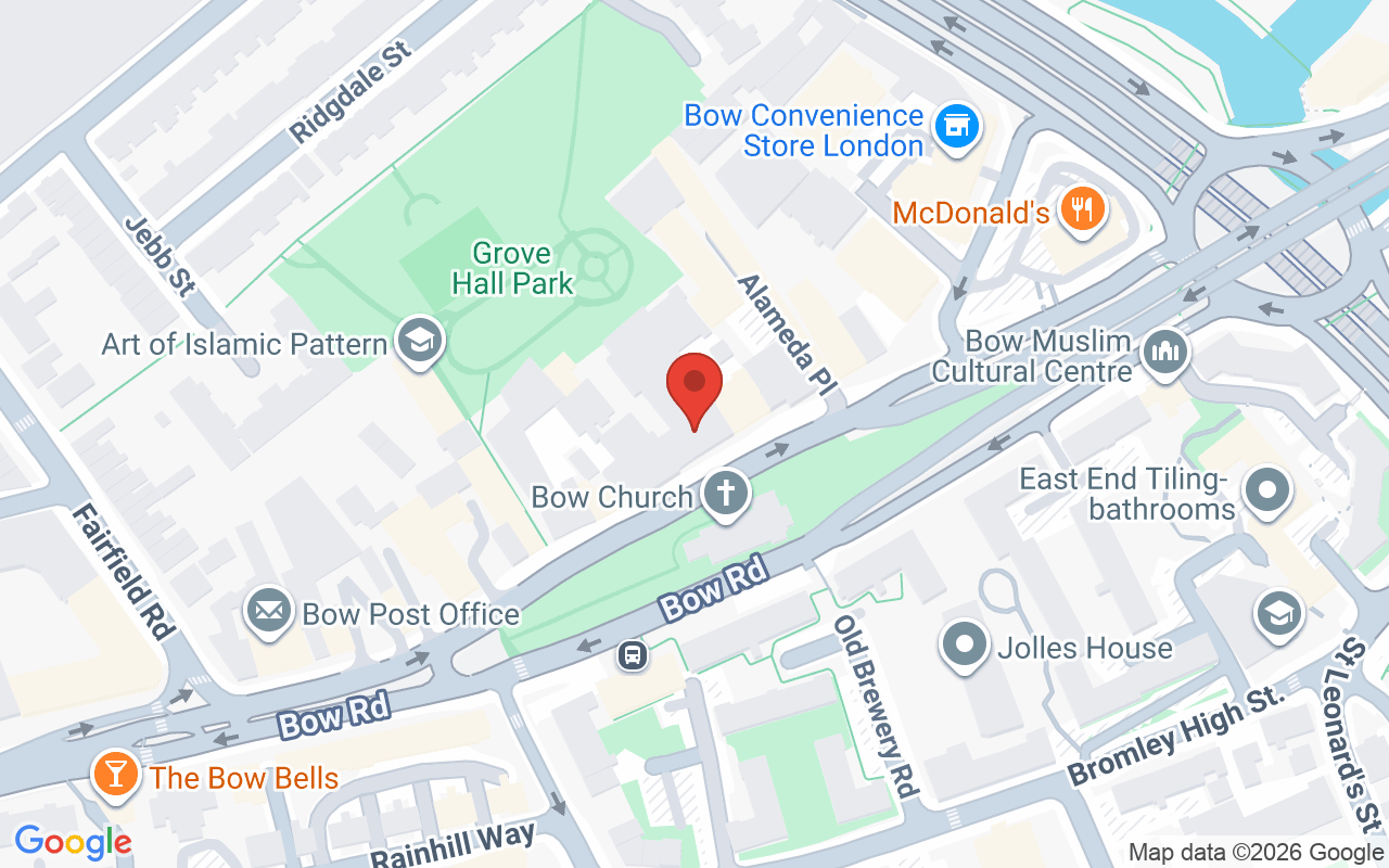 Map showing the location of NOOR2 LADIES HAIR & BEAUTY