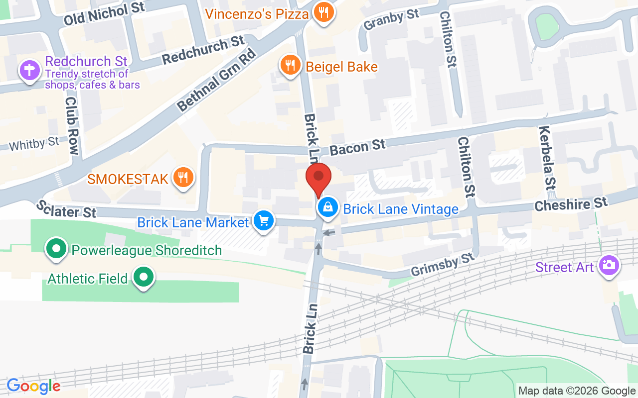 Map showing the location of Not Another Salon