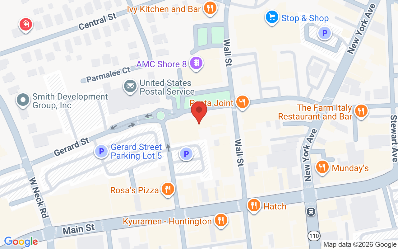 Map showing the location of One Nail & Spa