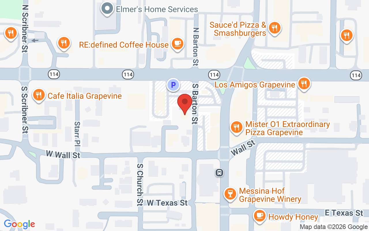 Map showing the location of One Salon.me