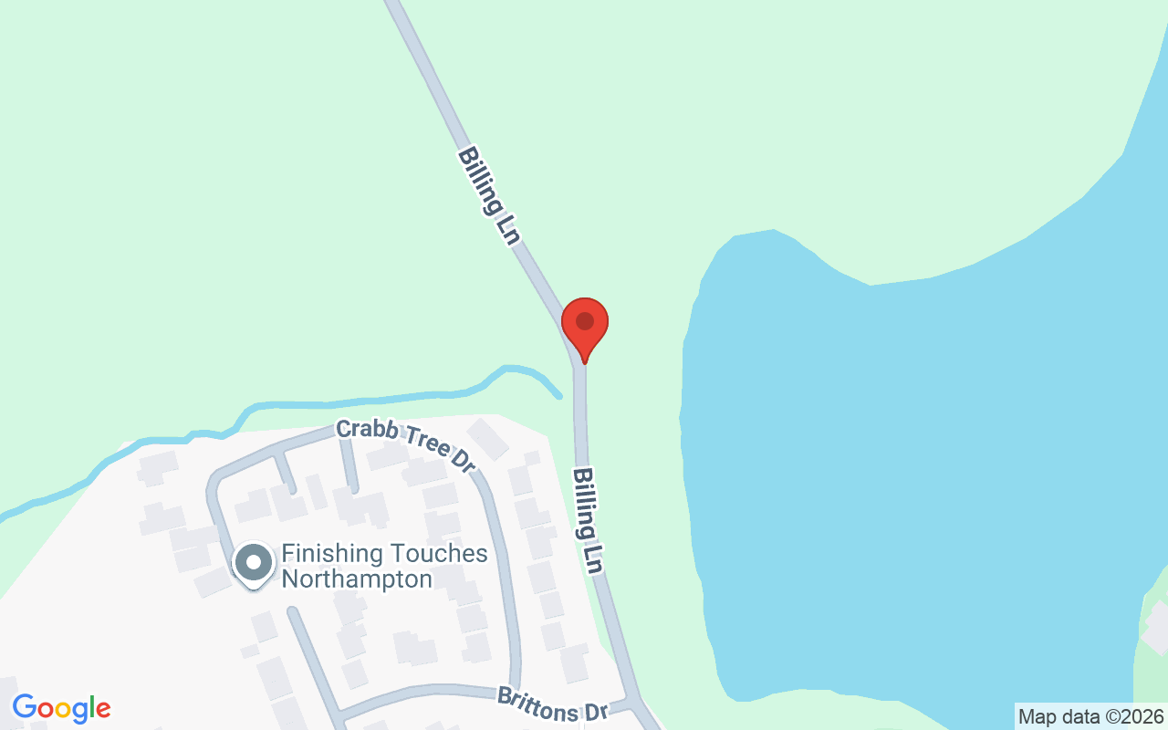 Map showing the location of Overstone House of Beauty