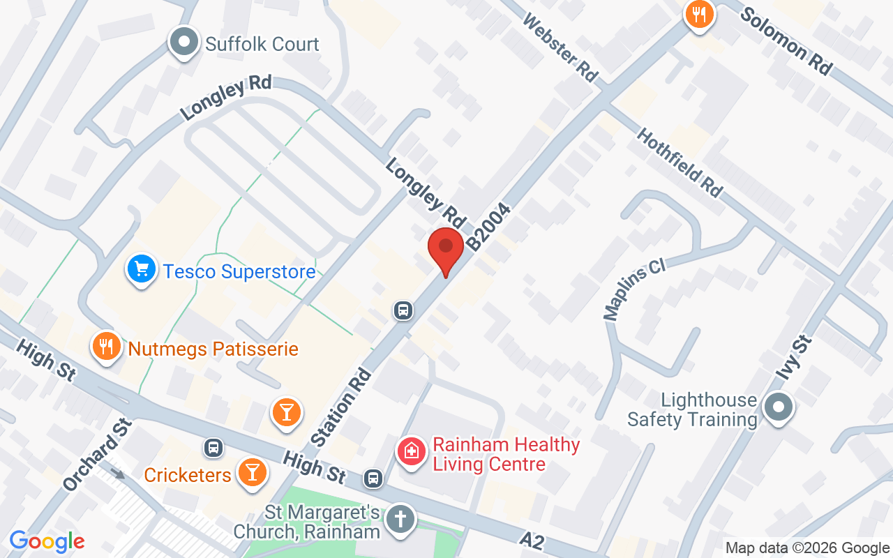Map showing the location of Owen Hair Design