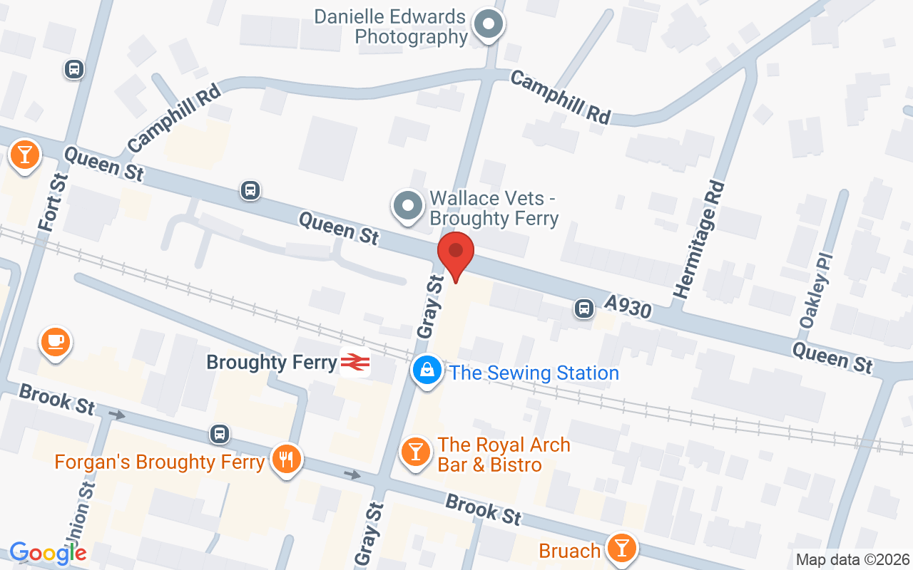 Map showing the location of Partners Hair & Beauty Salon