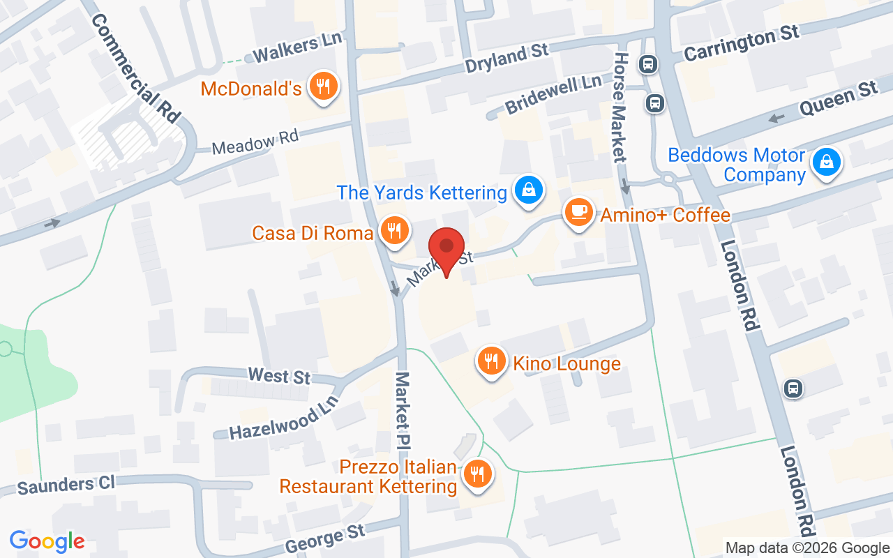 Map showing the location of Paul Watts Hairdressing