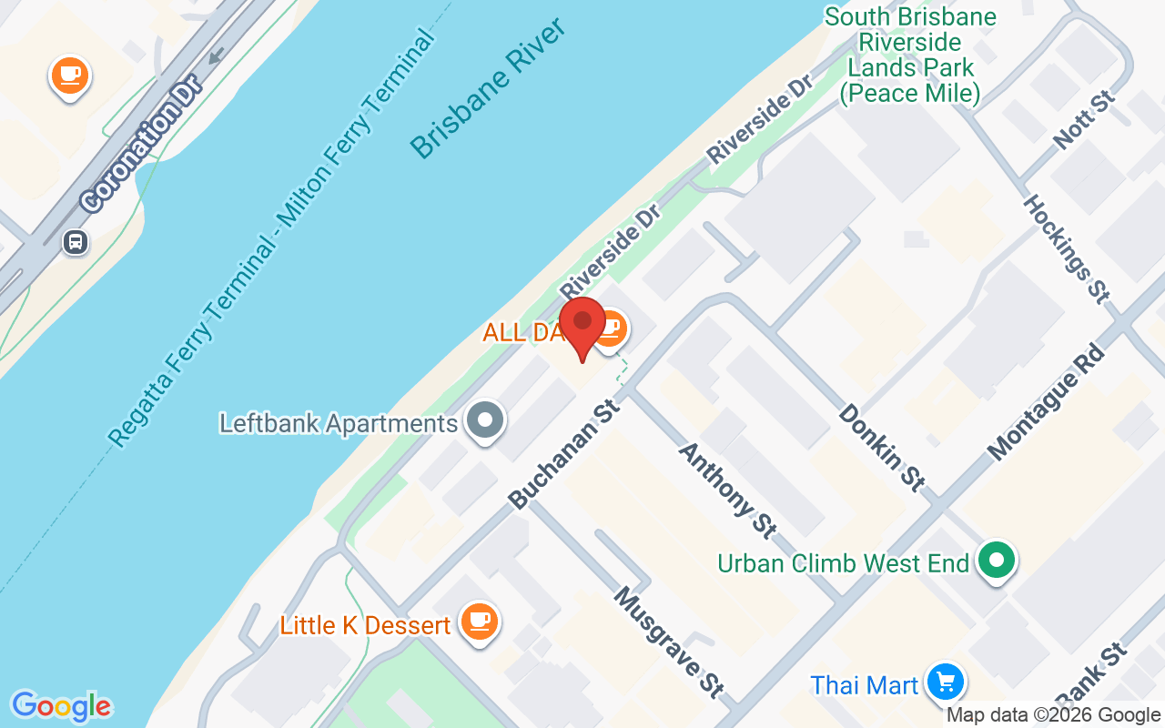 Map showing the location of CORCORZ HAIR & BEAUTY