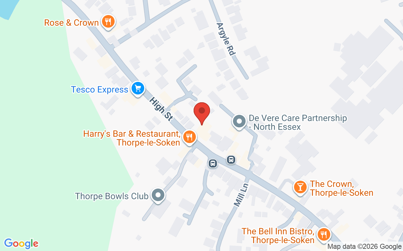 Map showing the location of Pure hair & beauty