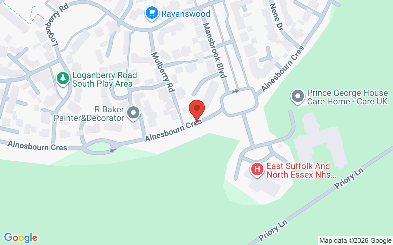 Map showing the location of Rachels R & R (Relax & Revive) Ltd