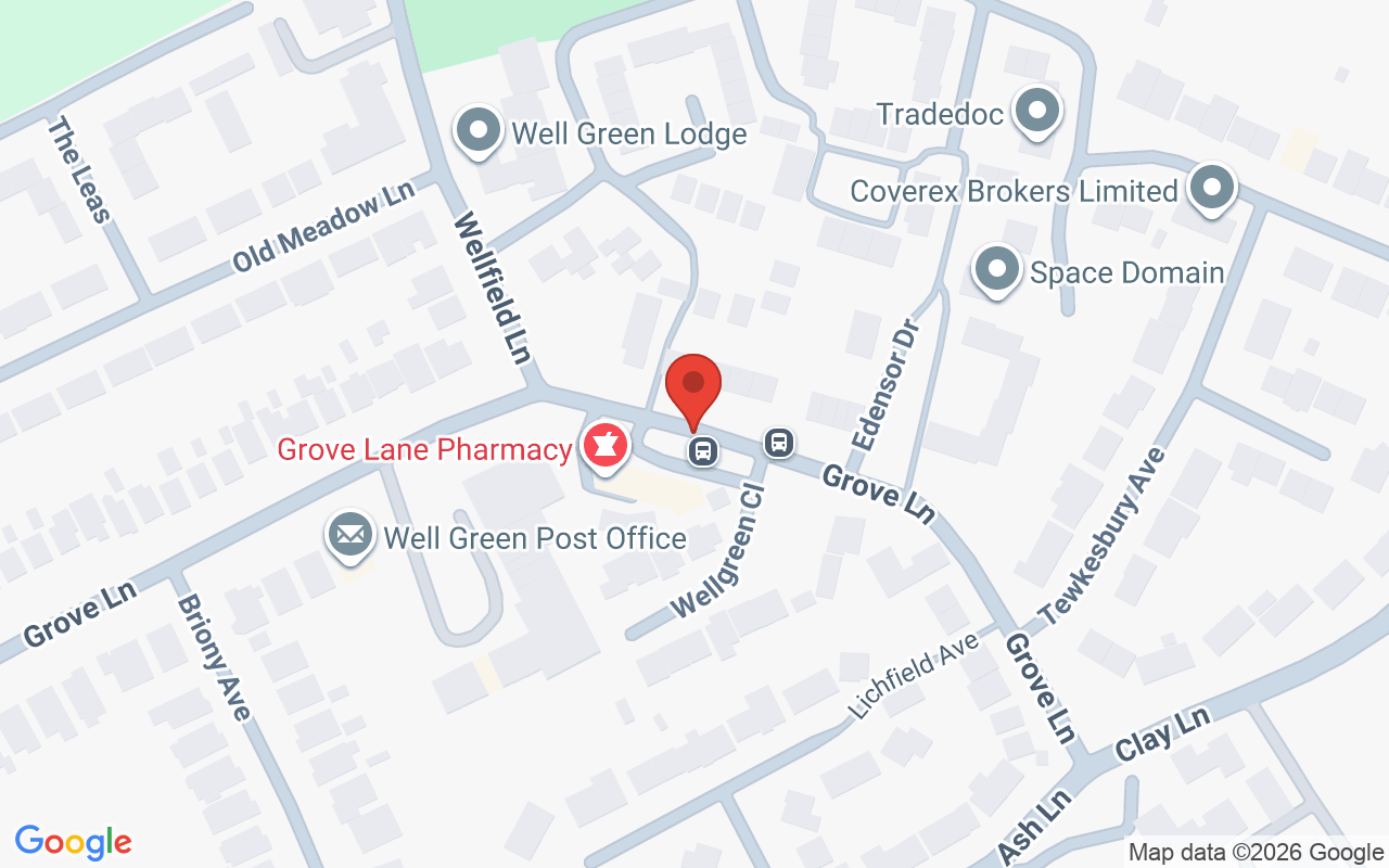 Map showing the location of Revive Hair & Beauty