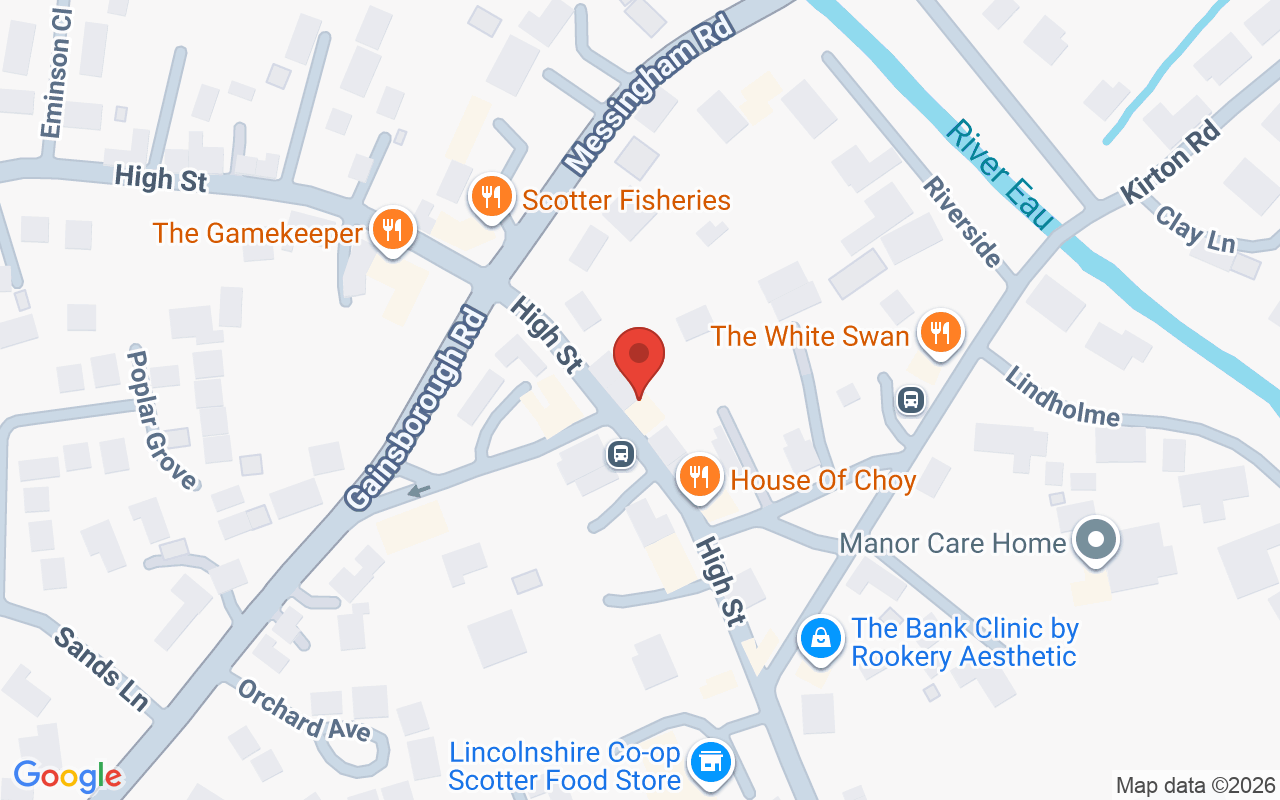 Map showing the location of Rituals Hair Spa – Scotter