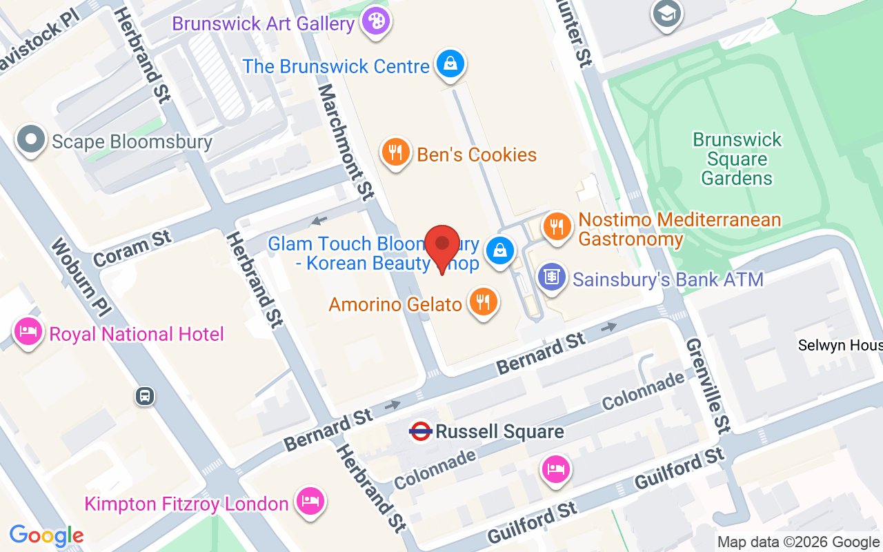 Map showing the location of Sanrizz Brunswick