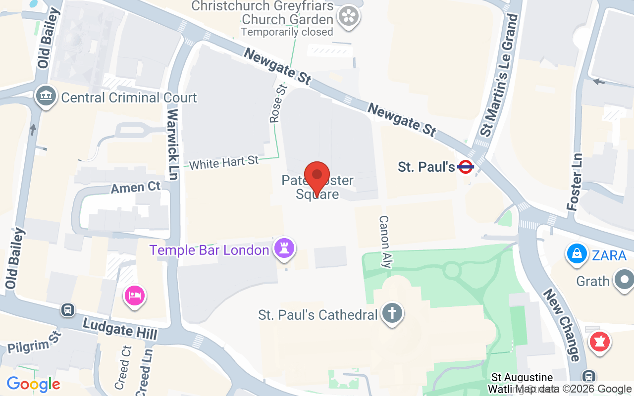 Map showing the location of Sanrizz St Pauls
