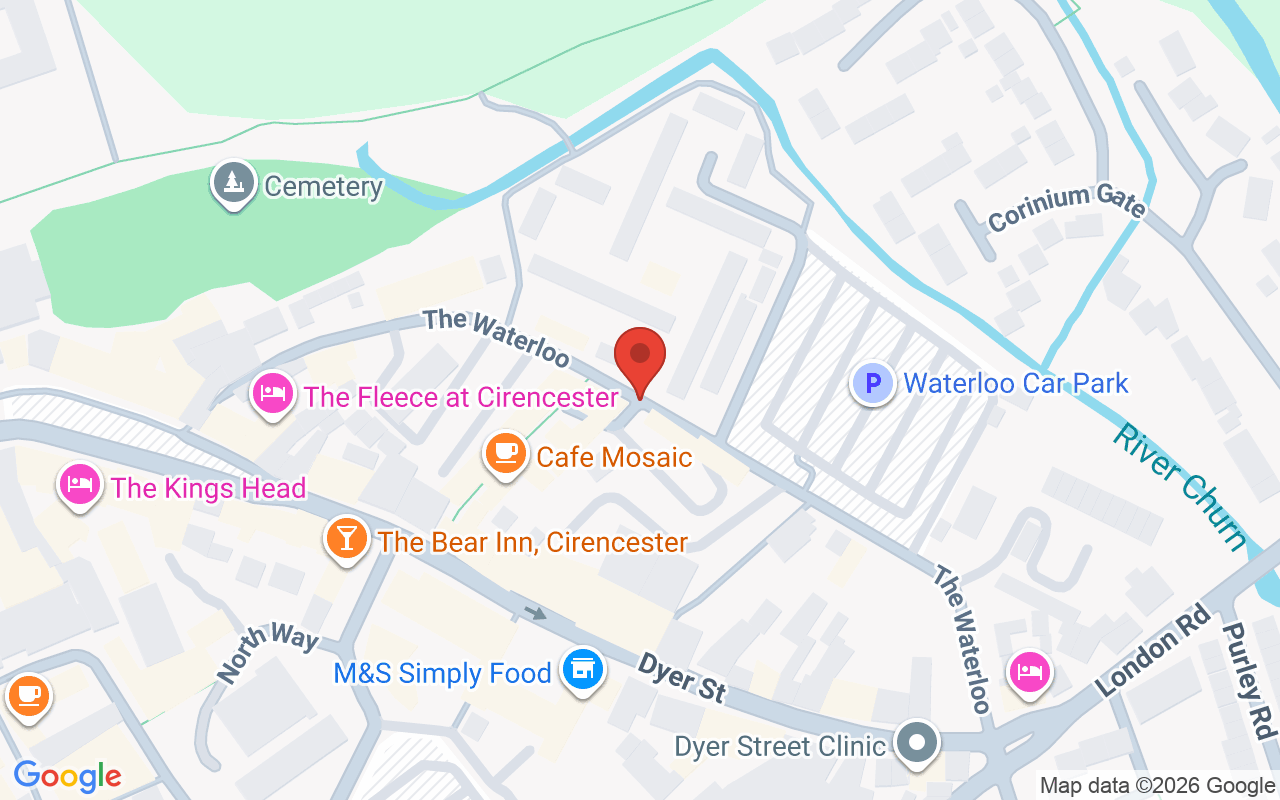 Map showing the location of Secret Beautique