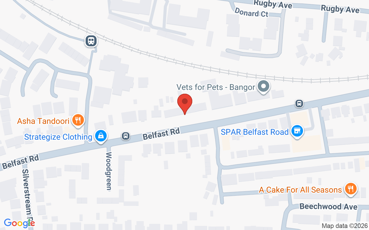 Map showing the location of Secret Locks Salon