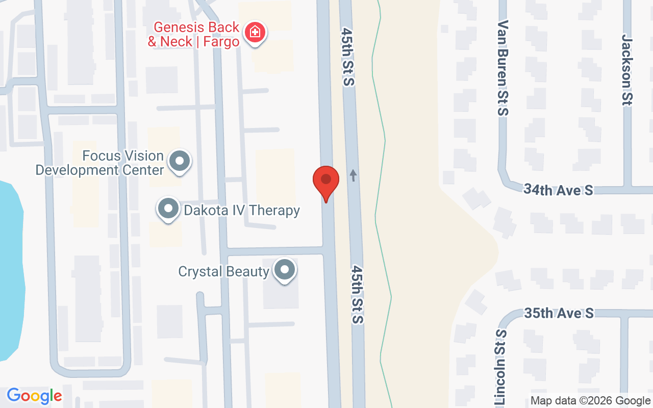 Map showing the location of Sei Bella Day Spa and Massage