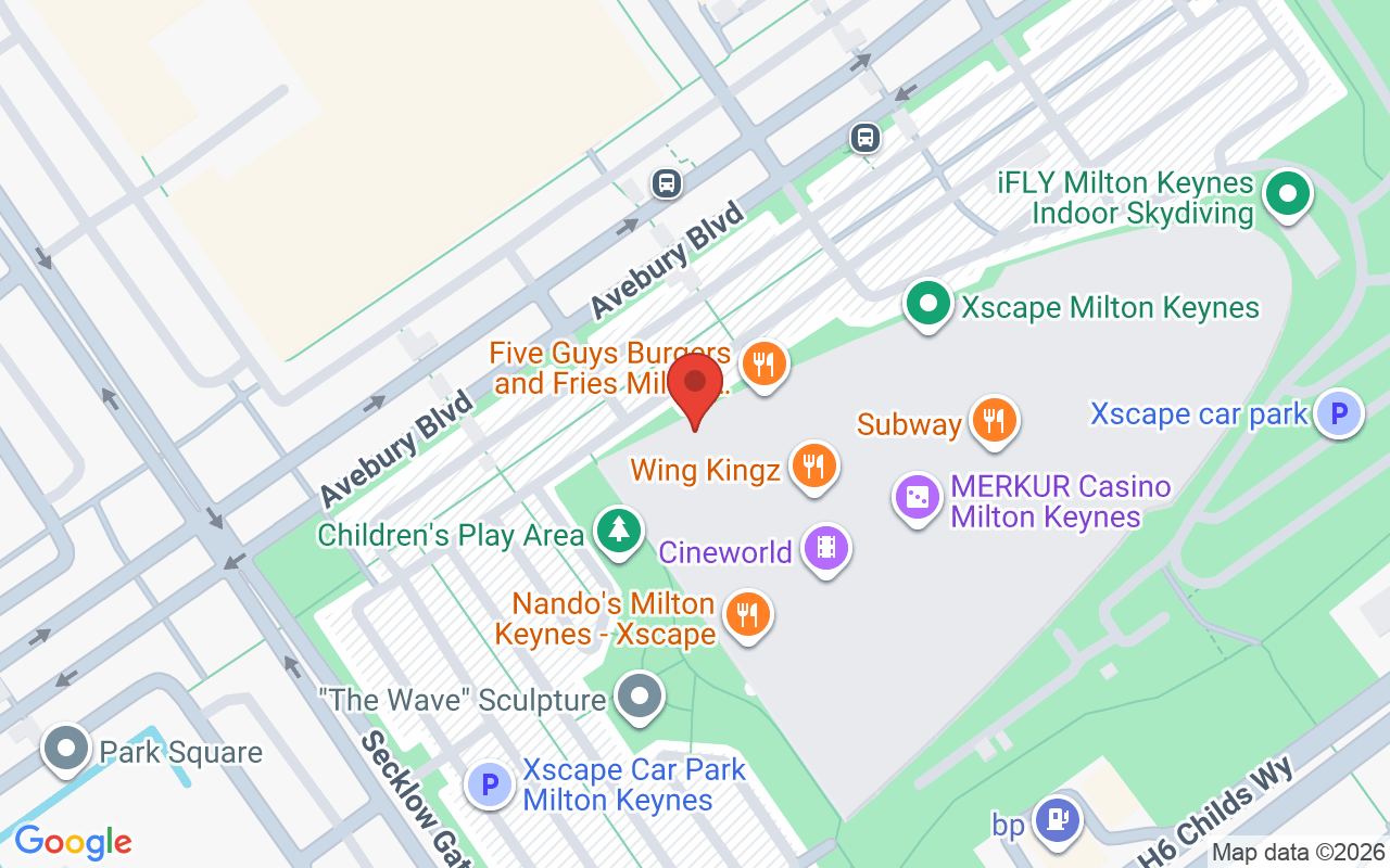 Map showing the location of Shelly’s Beauty Facials