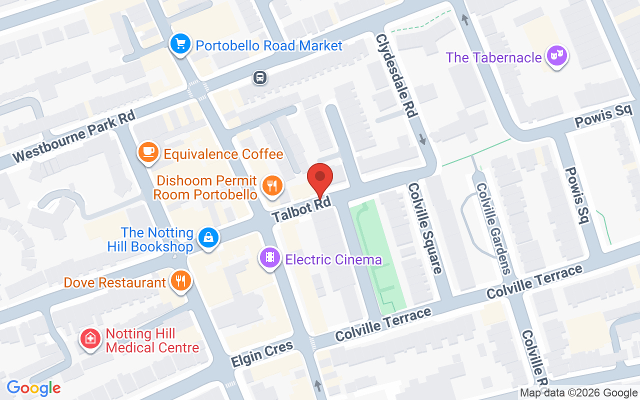 Map showing the location of SK Hair and Beauty