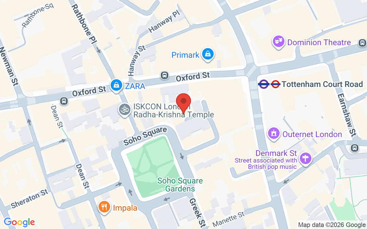 Map showing the location of Soprano Laser Clinic – Soho