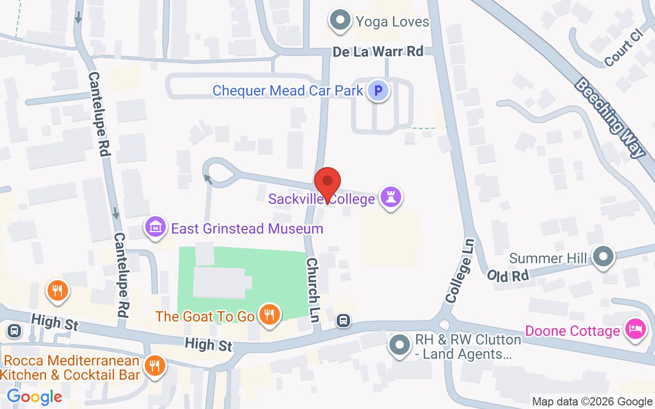 Map showing the location of Spires Hairdressing