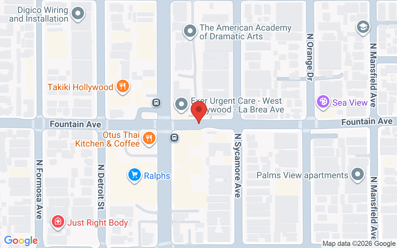 Map showing the location of Stylist Lee Hair Studio