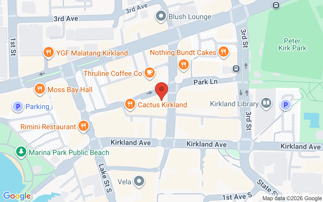 Map showing the location of SweetSpahh Body Sugaring Studio