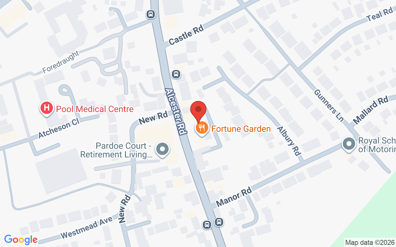 Map showing the location of Synergy Hair & Beauty, Studley